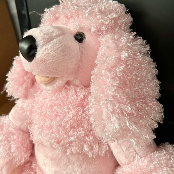 Build a bear pink fuzzy French poodle dog with bab outfit plush toys - Picture 5 of 6